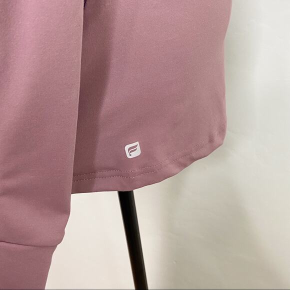 Fabletics Alecia Rouge Hoodie Mauve Pullover Activewear Yoga Gym Size S - Picture 6 of 11